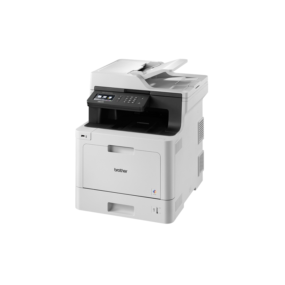 МФУ лазерное Brother DCP-L8410CDW, P/C/S, цветной, А4, 31 стр/мин, 512 Мб, Duplex, ADF50, GigaLAN, WiFi, USB, старт.картриджи 3000/1800 стр.