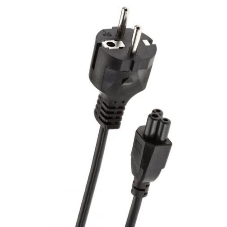 Кабель питания для ноутбуков Telecom 1.8m, 3-pin, с заземлением, 220V (Европейский стандарт)