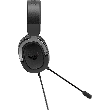 Гарнитура ASUS TUF Gaming H1 Wireless чёрный, беспроводная + проводная, USB/USB-C, до 15 ч, виртуальный 7.1, шумоподавление микрофона