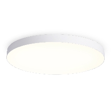 Потолочный светодиодный светильник Ambrella light FV5539 WH белый LED 130W 3000K D800*58 (Без ПДУ)