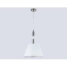 Светильник Ambrella light LH75250 SN/FR сатин никель/белый матовый E27 max 60W D360*500