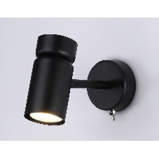 Светильник настенный TA13184 BK черный GU10 max 12W D60*L120*H150