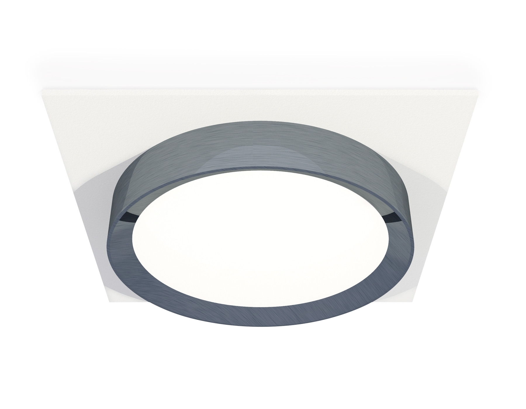 Комплект встраиваемого светильника Ambrella light XC8061007 SWH/PPH белый песок/графит полированный GX53 (C8061, N8133)