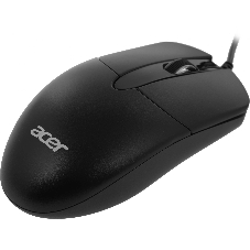 Мышь проводная Acer OMW300 черный, 1200 dpi, USB, кнопки - 3