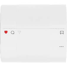 Термоэтикетки Niimbot Colorful SNS (1747103) сег.:54x67мм самоклей. 120шт/рул Niimbot B21 Pro белый