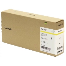 Картридж струйный Canon PFI-710 Y 2357C001 желтый (700 мл) для Canon TX-2000/TX-3000/TX-4000