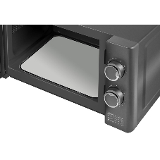 Микроволновая печь Centek CT-1573 серый, 20 л, 700 Вт, переключатели - поворотный механизм
