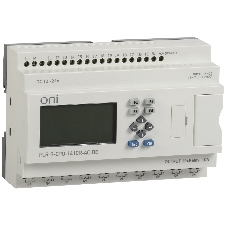 Реле логическое PLR-S. CPU1410(R) 220В AC с экраном ONI PLR-S-CPU-1410R-AC-BE Реле логическое PLR-S. CPU1410(R) 220В AC с экраном ONI PLR-S-CPU-1410R-AC-BE