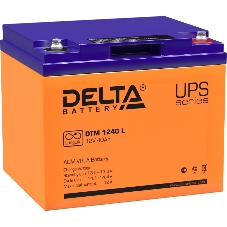 Батарея для ИБП Delta DTM 1240 L (12V, 40Ah) с увеличенным сроком службы (10 лет)