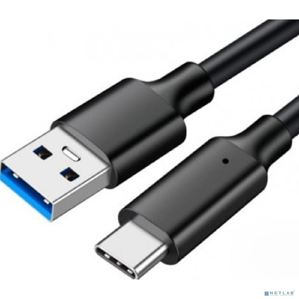 Кабель KS-is KS-845B-0.5 SuperSpeed+ 10Gbps USB-C(m) - USB-A(m) черный, 50см