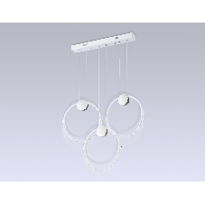 Светильник Ambrella light FL10595/3 WH/CH белый/хром 4200K 34W 630*20*1200 (Без ПДУ)