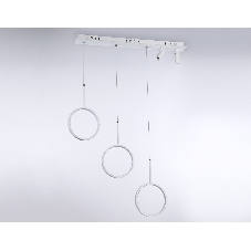 Светильник Ambrella light FL5277/3+2 WH белый 59W 3000K/4200K/6400K+4200K 800*200*1200 (ПДУ ИК)