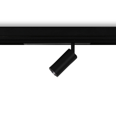 Светильник светодиодный трековый для шинопровода Magnetic Ambrella light GL1620 BK черный IP20 12W 4200K 220V 36° D45*100 (Без ПДУ)