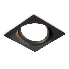 Светильник Ambrella light TN52233 BK черный IP20 GX53 110*110*44