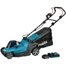 Газонокосилка аккумуляторная Makita LM004GU102, 40 В, 4 Ач