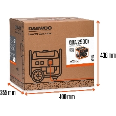 Генератор Daewoo GDA 2500i 2.5 кВт