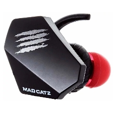 Гарнитура Mad Catz E.S. PRO+ чёрный, проводная, mini jack 3.5 мм, вставные