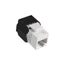 Модуль-вставка Keystone Jack RJ-45 ExeGate KJ-8P8C-U-C5e-180-TL (Кат.5e, неэкранированная, 180 градусов, IDC Toolless (без инструмента))