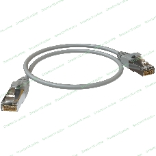 Патч-корд Sysmatrix PC 4545.5ES26.05LSZHGY F/UTP RJ-45 вил.-вилка RJ-45 cat.5e 0.5м серый LSZH