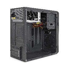 Компьютерный корпус Minitower ExeGate BA-309U2-UNS500 (mATX, БП UNS500 с вент. 12см, 1хUSB+2хUSB 3.0, HD аудио, черный)