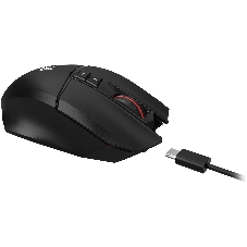 Мышь беспроводная/проводная A4Tech Bloody R36 Ultra черный, 12000 dpi, USB, радиоканал, кнопки - 7