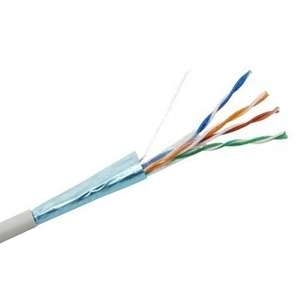 Кабель витая пара Rexant F/UTP cat.5e 4х2х24AWG solid CU PVC сер. (м)