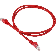 Патч-корд LANMASTER LSZH UTP cat.5e, 10 м, красный Патч-корд LANMASTER LSZH UTP cat.5e, 10 м, красный