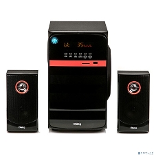 Акустическая система Dialog Progressive AP-240B BLACK - акустические колонки 2.1, 50W+2*10W RMS, Bluetooth, USB+SD reader