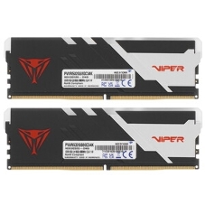 Оперативная память Patriot Viper Venom, DDR5, 32GB (2x16GB), 5600MHz, CL36, DIMM, с радиаторами, RGB, черный