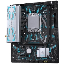 Материнская плата Maxsun MS-B760M GAMING WIFI GANK V2, LGA 1700, Intel B760, 2xDDR5, 4xSATA, 1xM.2, 1xPCIe 4.0 x16, 1xPCIe 3.0 x4, 1xHDMI, 1xVGA, 1x1Gb LAN, 2xUSB 3.2 Gen 2, 4xUSB 2.0, Bluetooth, Wi-Fi 802.11ax, 7.1, Micro-ATX