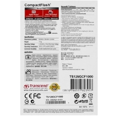 Флеш карта CF 128Gb Transcend TS128GCF1000