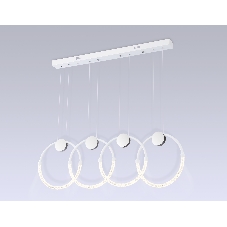 Светильник Ambrella light FL10598/4 WH/CH белый/хром 4200K 45W 940*20*1200 (Без ПДУ)