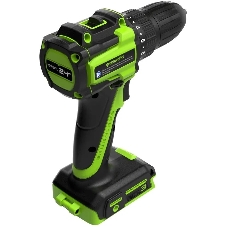 Дрель-шуруповерт Greenworks DD345, 24 В, 0 Ач, 45 Нм, бесщеточный
