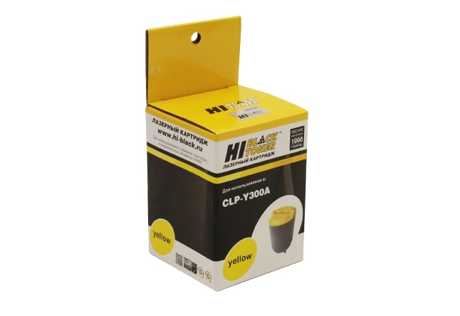 Расходные материалы Hi-Black 98052090131 Картридж лазерный для Samsung CLP-300 (Hi-Black) CLP-Y300A с чипом