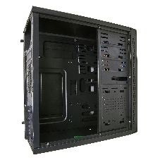 Компьютерный корпус Minitower ExeGate EX272745RUS QA-412U Black, mATX, (XP400, Black, 120мм), 2хUSB+2хUSB 3.0, Audio