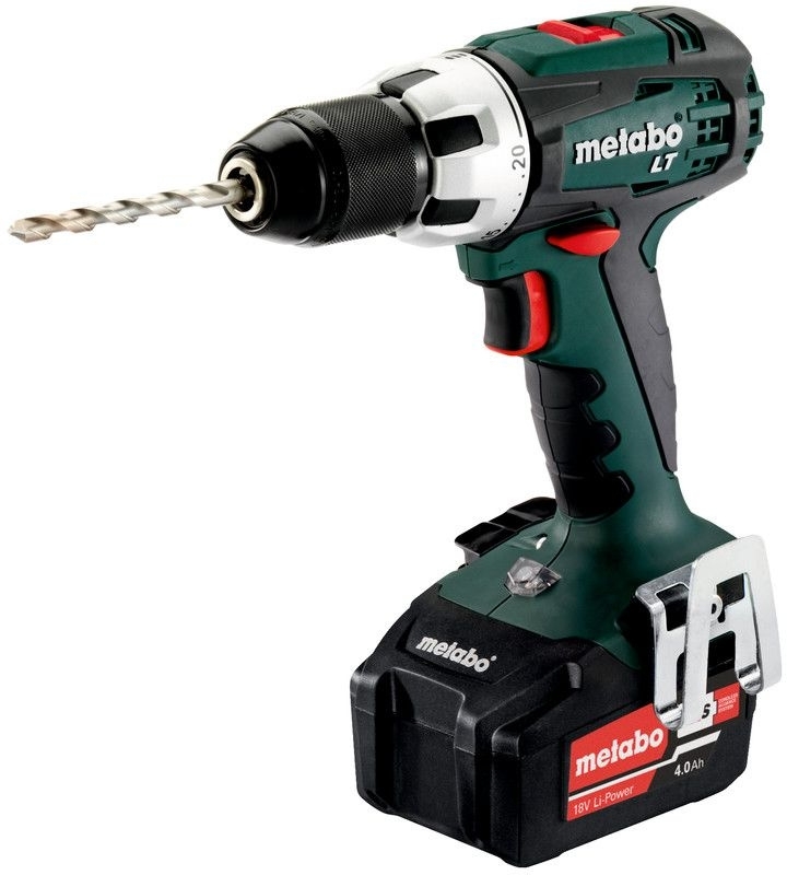 Дрель-шуруповерт Metabo BS 18 LT 602102500, Аккумуляторный, 18В, 2 АКБ, Кейс