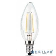 Лампа светодиодная Gauss LED Filament Свеча E14 7W 550lm 2700К 1/10/50