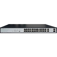 Коммутатор Origo OS2228P/370W OS2228P/370W/B1A (L2) 26x1 Гбит/с 2SFP 24PoE+ 370W неуправляемый