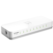 Коммутатор D-Link DES-1008C/F6/E, 8×100 Мбит/с, неуправляемый