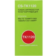 Картридж лазерный Cactus CS-TK1120 черный ((3000 стр.) (для Kyocera FS-1060DN, FS-1025MFP, FS-1125MFP) (CS-TK1120)