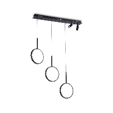 Светильник Ambrella light FL5278/3+2 BK черный 59W 3000K/4200K/6400K+4200K 800*20*1200 (ПДУ ИК)