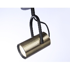 Светильник Ambrella light TA13192 BK/SB черный/бронза GU10 max 12W D55*L100*H200