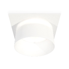 Комплект встраиваемого светильника Ambrella light XC8061016 SWH/FR белый песок/белый матовый GX53 (C8061, N8402)