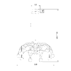 90034/10 LED / подвесной светильник / черный