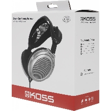 Проводные наушники Koss UR40 черный, полноразмерные, Jack 3.5 мм, складная конструкция