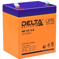 Батарея для ИБП Delta HR 12-5.8 (12V, 5.8Ah)