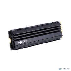 Накопитель SSD Apacer AS2280Q4U, 512 Gb, PCIe 4.0 x4, M.2 2280, NVMe v1.4, R/W 7000/3000, с радиатором