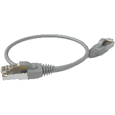Патч-корд Sysmatrix PC 4545.5ES26.03LSZHGY F/UTP RJ-45 вил.-вилка RJ-45 cat.5e 0.5м серый LSZH Патч-корд Sysmatrix PC 4545.5ES26.03LSZHGY F/UTP RJ-45 вил.-вилка RJ-45 cat.5e 0.5м серый LSZH