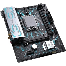 Материнская плата Maxsun MS-B760M GAMING WIFI GANK V2, LGA 1700, Intel B760, 2xDDR5, 4xSATA, 1xM.2, 1xPCIe 4.0 x16, 1xPCIe 3.0 x4, 1xHDMI, 1xVGA, 1x1Gb LAN, 2xUSB 3.2 Gen 2, 4xUSB 2.0, Bluetooth, Wi-Fi 802.11ax, 7.1, Micro-ATX