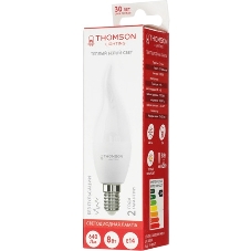 Лампа cветодиодная LED Thomson TH-B2098 E27, груша, 5Вт, 4000К, белый нейтральный, 1 шт.